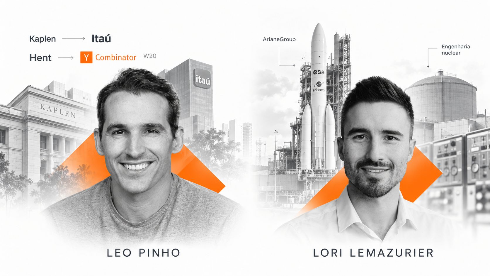Leo Pinho e Lori Lemazurier, fundadores da Kernova